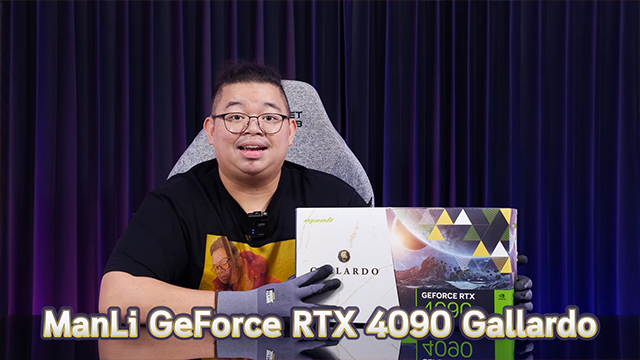 ADBIG in Thailand unboxes and reviews the new Manli GeForce RTX 4090 Gallardo
